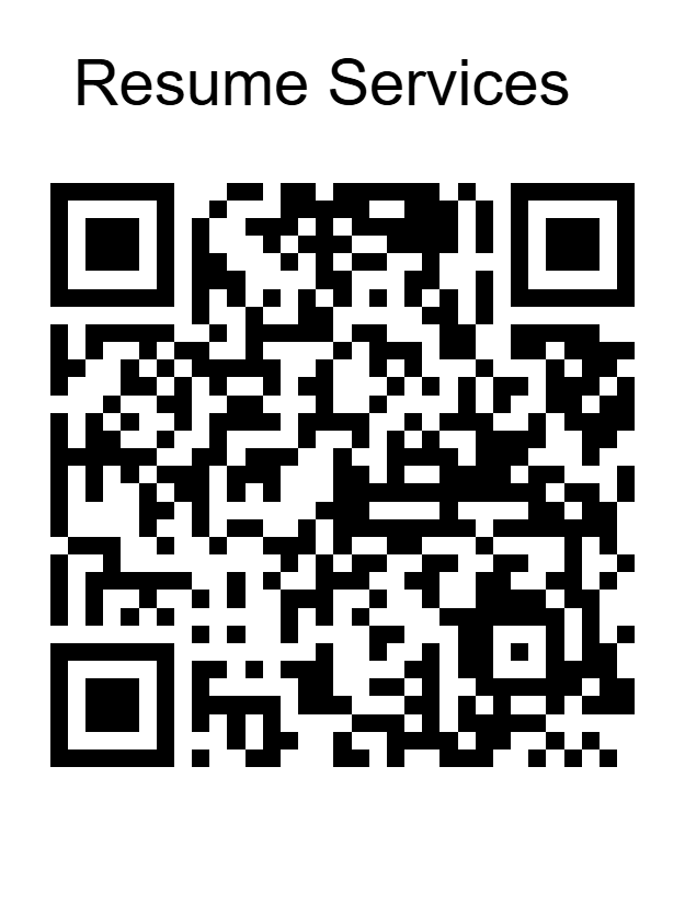 QR Code for Resume Services